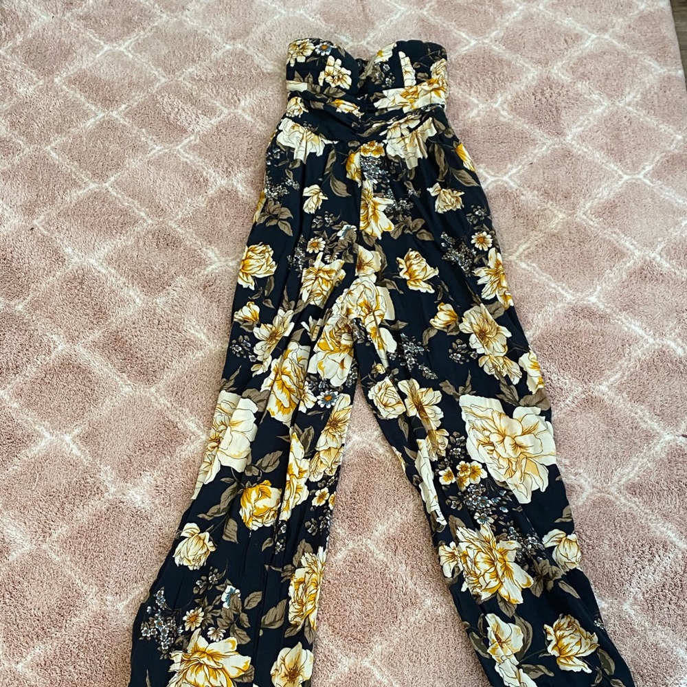 Girls strapless romper - never worn